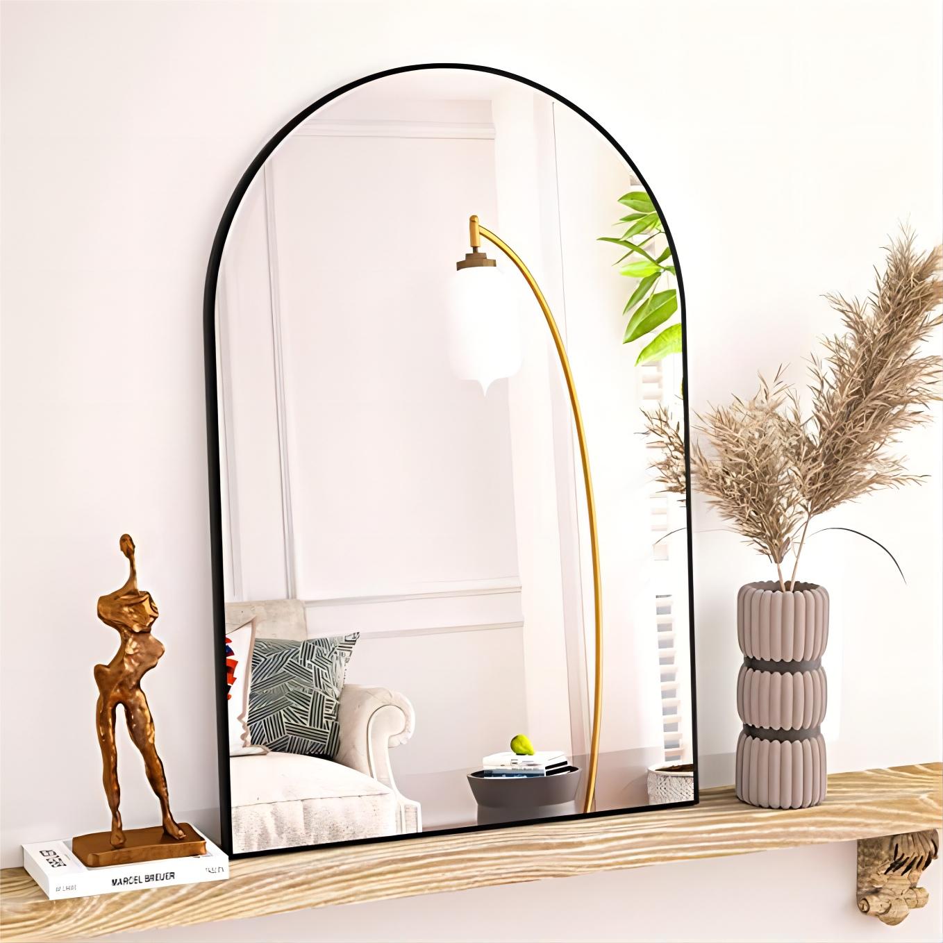 Arch Bathroom Wall Mounted Vanity Mirror
