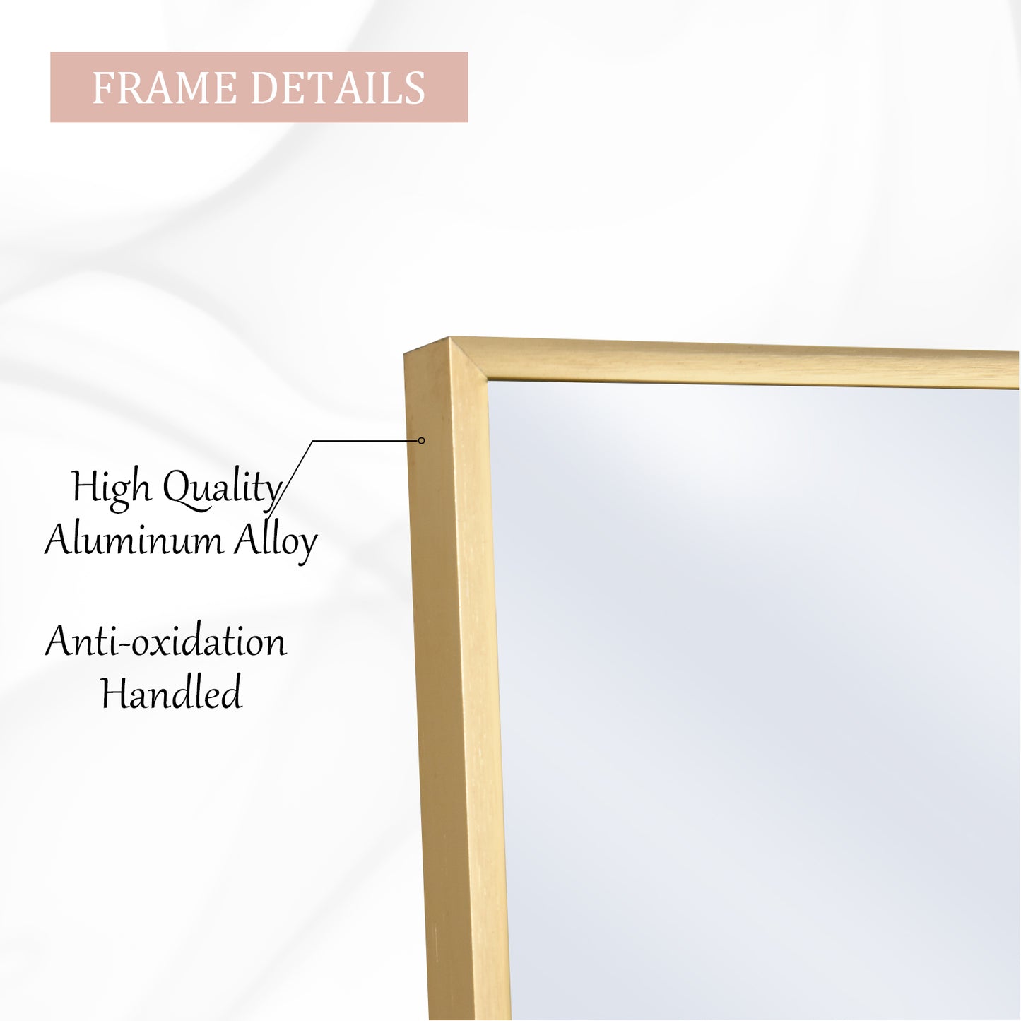 Large Full Length Mirror Rectangle Standing Mirror Wall Mirror